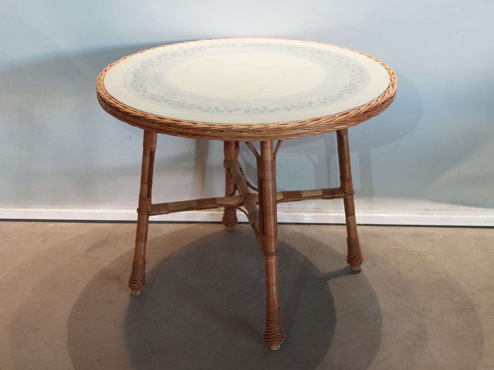 Wicker dining table mco_12