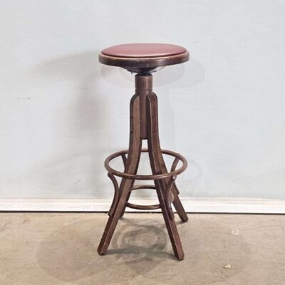 Viennese wooden stool. 01814