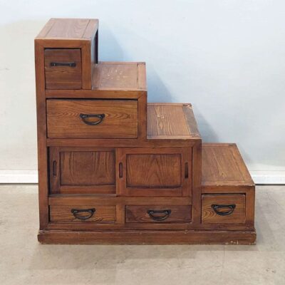 Wooden ladder cabinet. Box_23