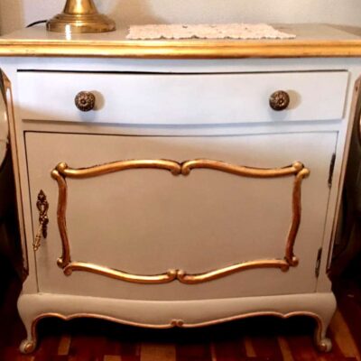 Palatial bedside table