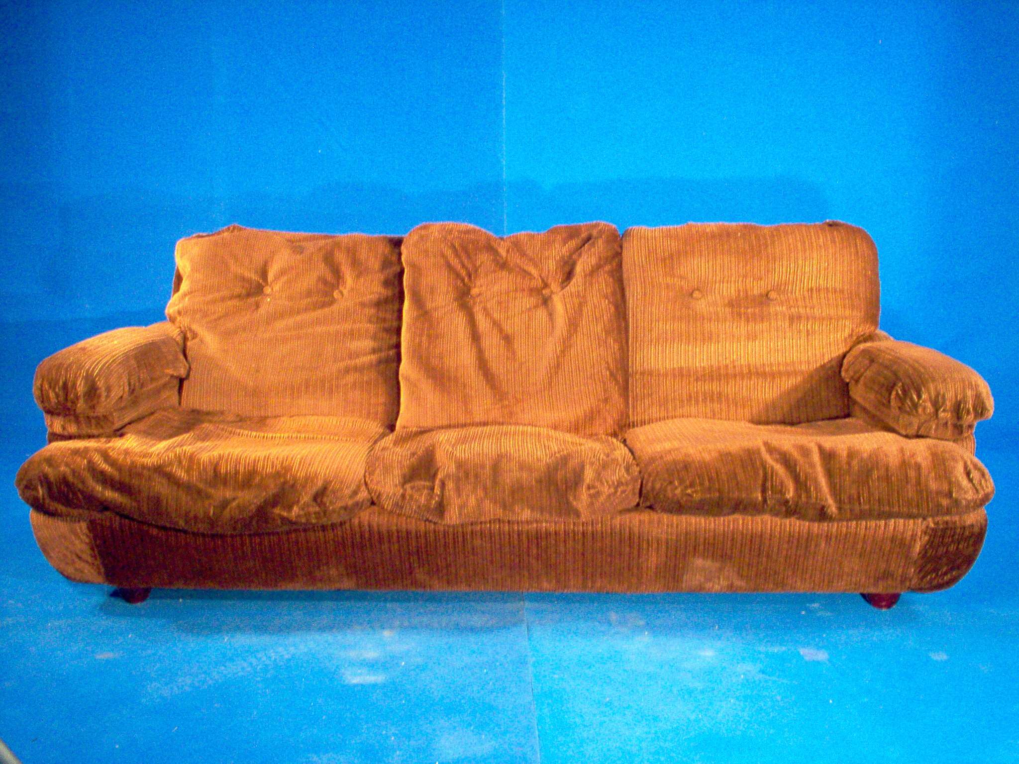 Brown sofa