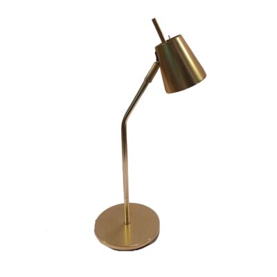 Gold desk lamp