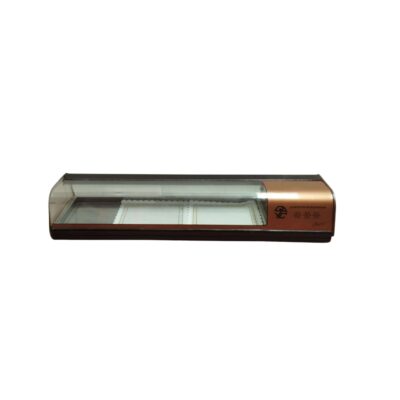 BAR DISPLAY CASE WITH TEMPERATURE REGULATOR