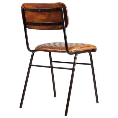 SILLA DE PIEL ARMAND 529