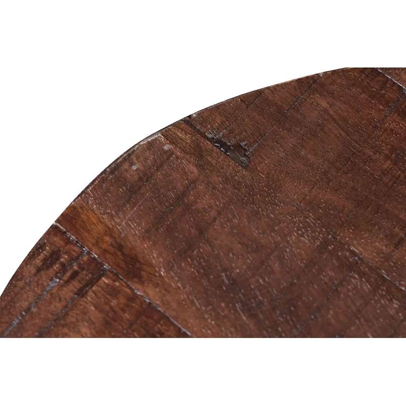 TABURETE BAJO MADERA TRONCO 533 - Imagen 2