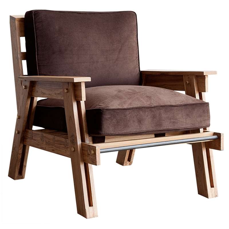 SILLÓN VINTAGE DE PANA 566