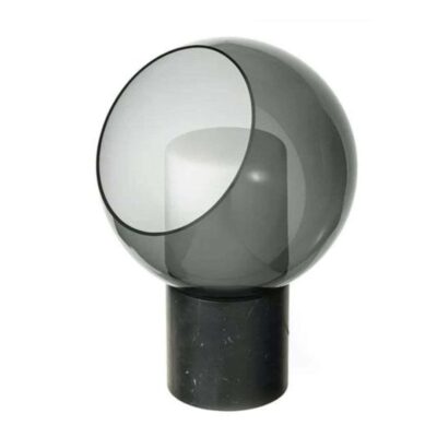 Postmodern Marble Table Lamp LED Glass Shade 03003