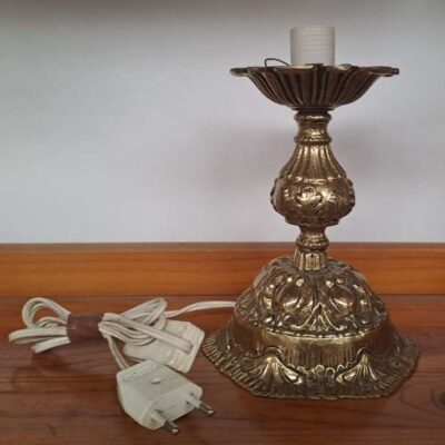 Vintage Gold Candelabra Style Table Lamp 02371