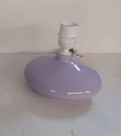 Mauve ceramic table lamp 02506