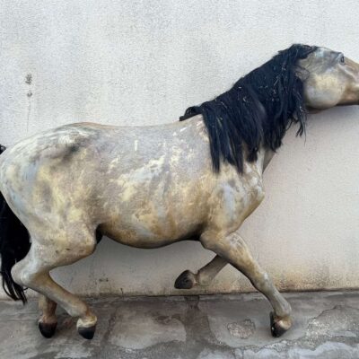 Dummy White Horse Black Mane var_39
