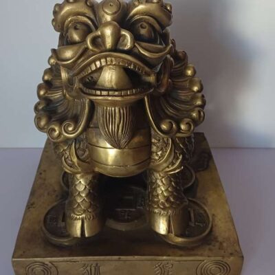 León chino de bronce Ori_88
