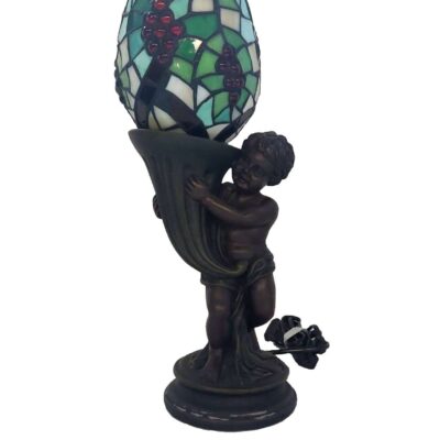 Tiffany-style child's lamp