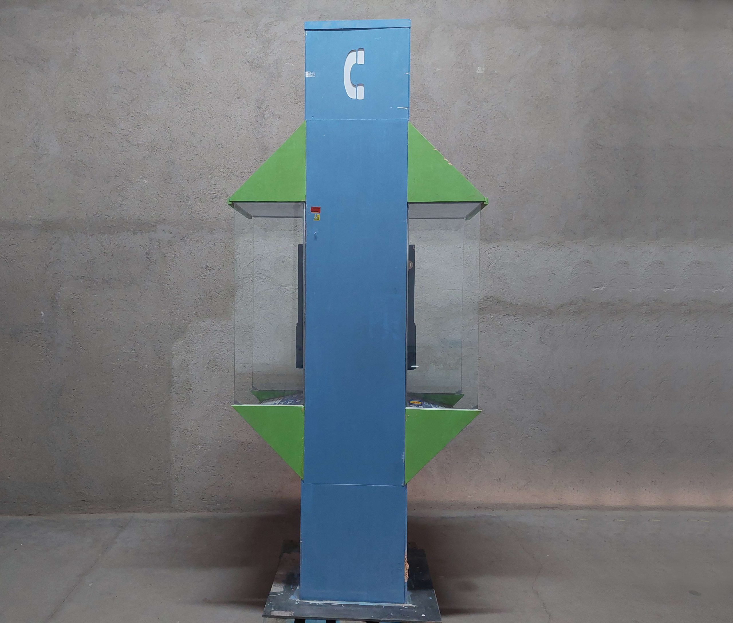 Double telephone booth from the 1990s 03101