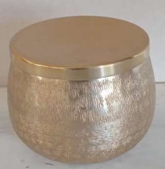 Bote Dorado Metálico 01929