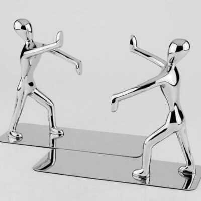 Sujeta libros decorativo moda cool metal 02536