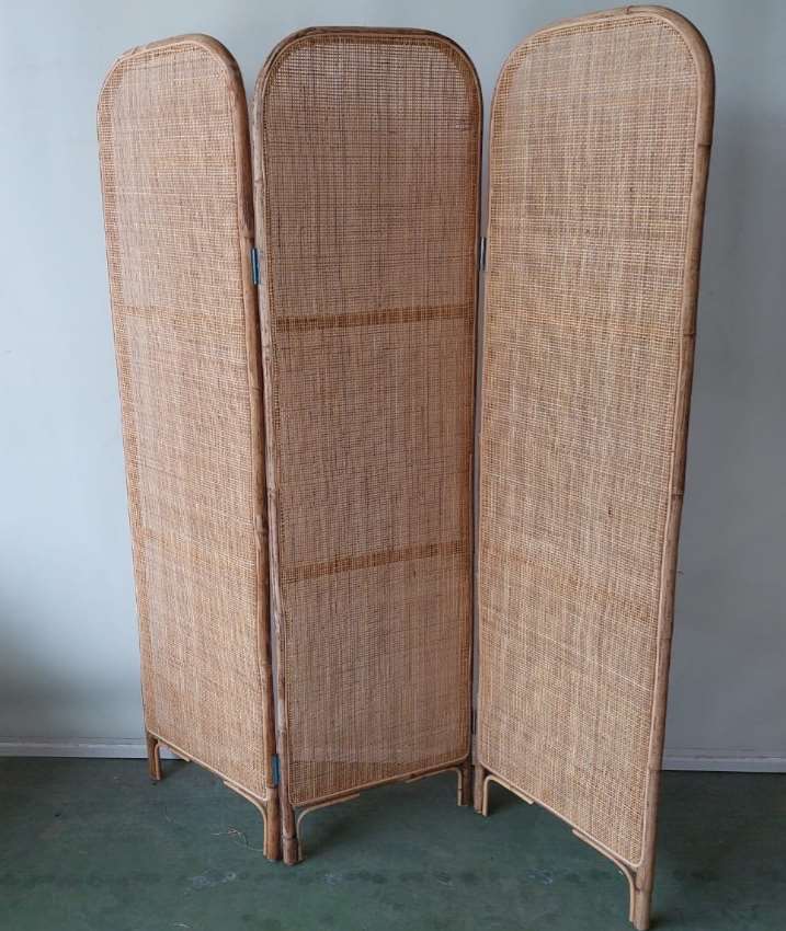 3-section rattan screen 03205