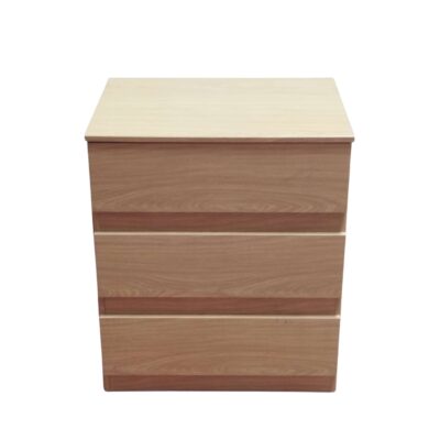 Wooden chest of drawers with 3 drawers 01000