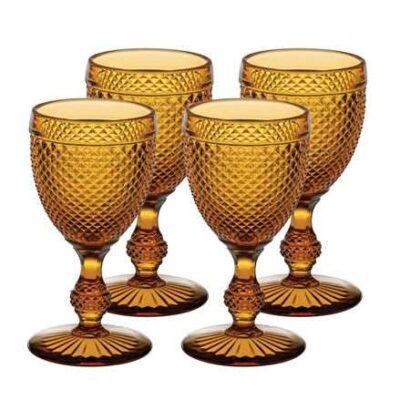 Vista Alegre Amber Water Glass 03883
