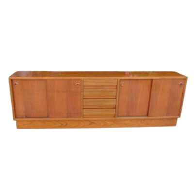 Walnut Credenza Sideboard 60s 03898