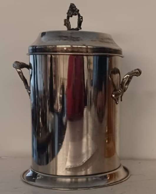 Chrome Ice Bucket with Lid 04062