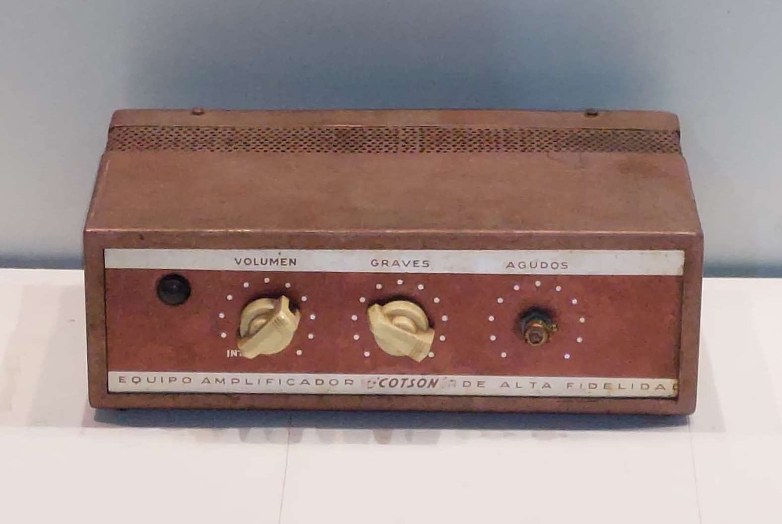 Amplificador de sonido antiguo 04575 - Imagen 2