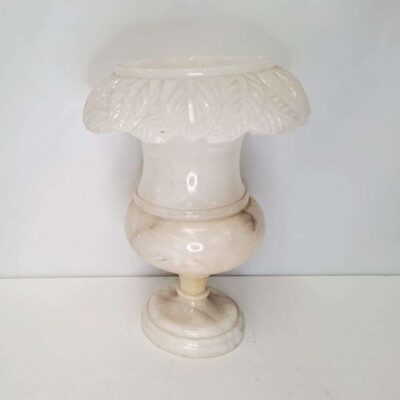 Alabaster column vase 04967