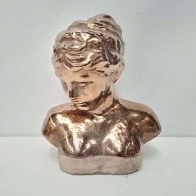 Copper bust figure of a woman fig_52