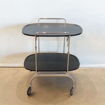 Carrito camarera negro. 02676