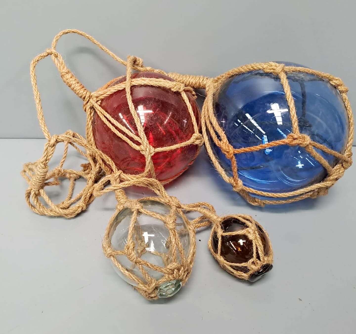 Colored nautical glass buoys. 04620 - Image 3