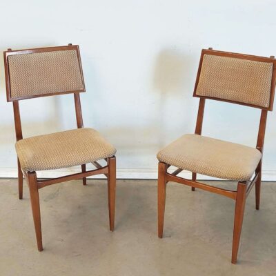 Wooden dining chair from the 1950s.