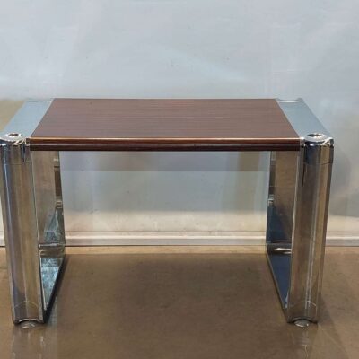 Mesa en madera y metal 02195