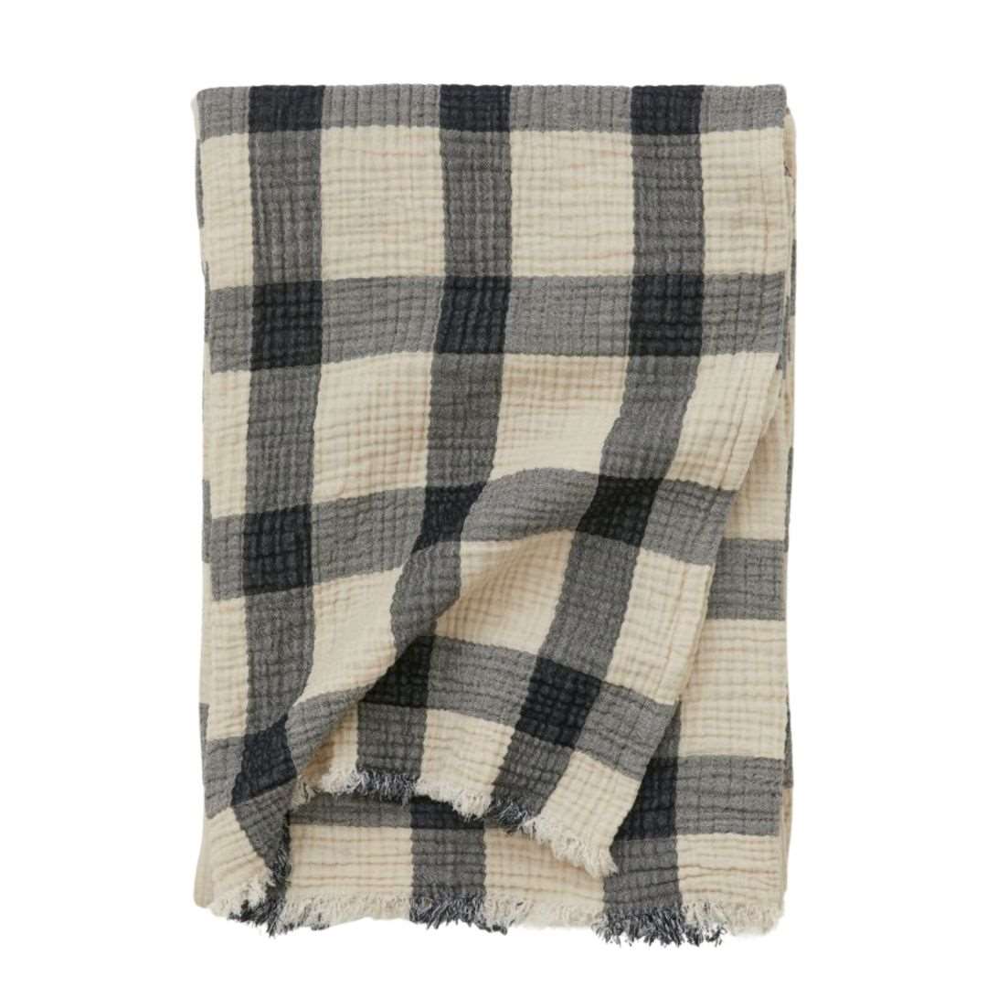 Cotton muslin bedspread. 06140