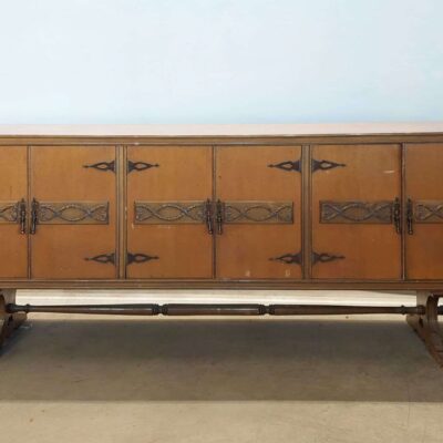 1950s wooden sideboard. 04283