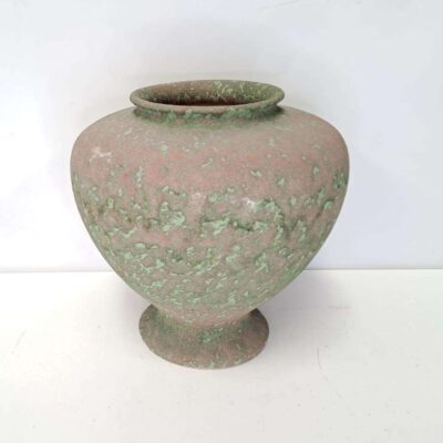 Aged clay vase. Jar_59