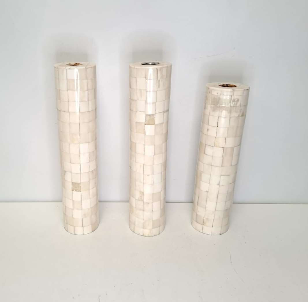 Juego de 3 candelabros. Can_35