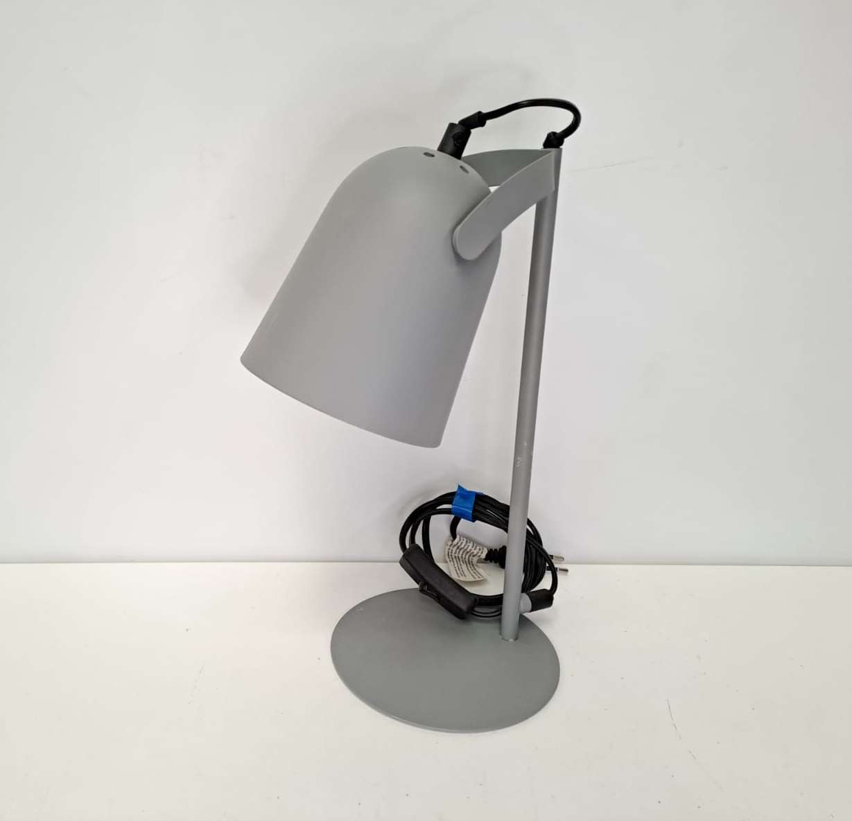 Gray desk lamp. 05718