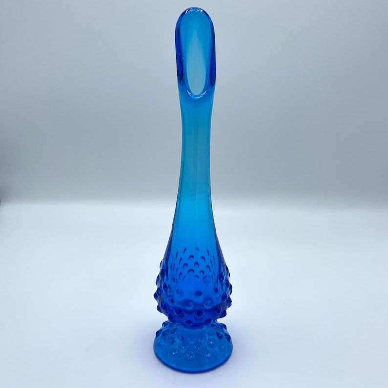 Blue colonial vase.