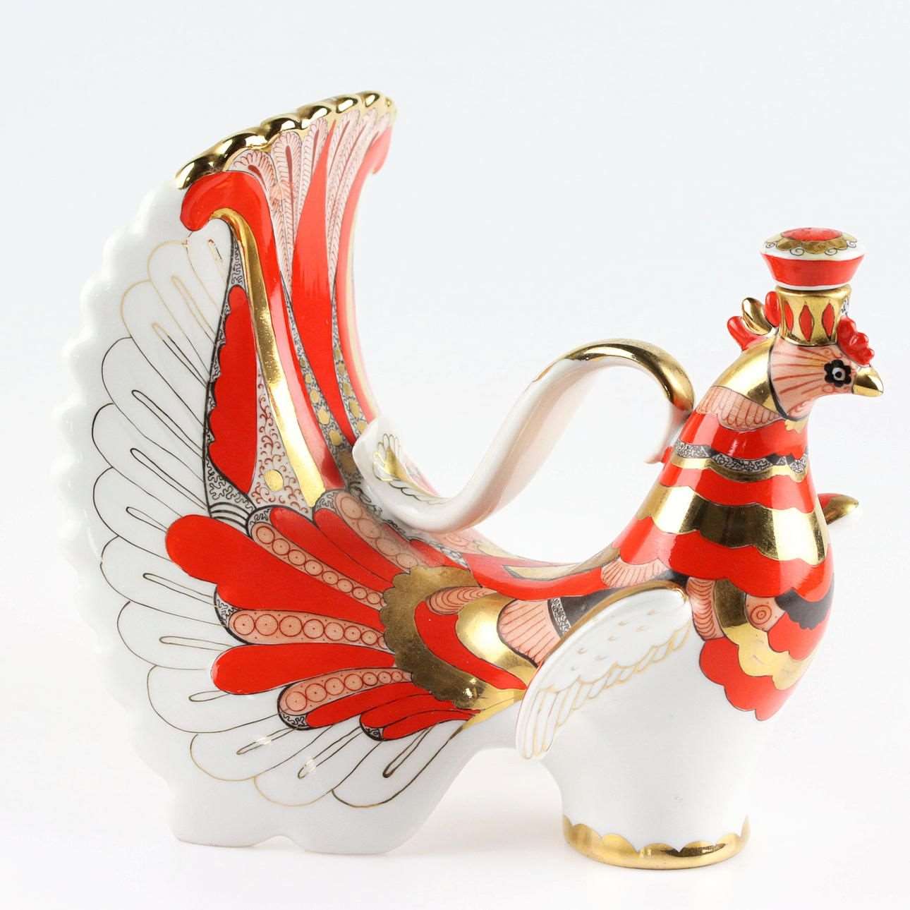 Decantador de vino rojo firebird. 06857