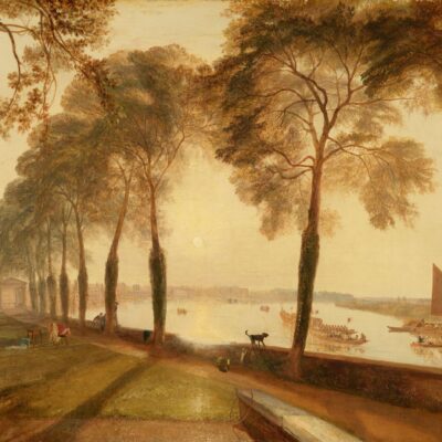 Painting by Joseph Mallord William Turner. 06836