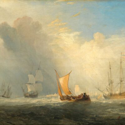 Painting by Joseph Mallord William Turner. 06837
