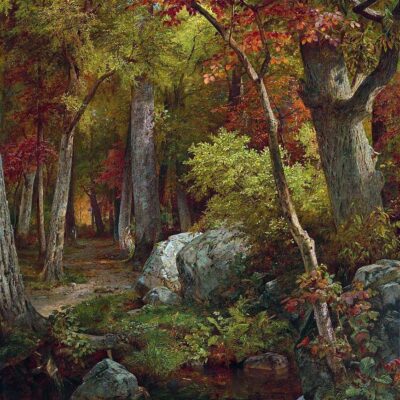 Painting by William Trost Richards 06843