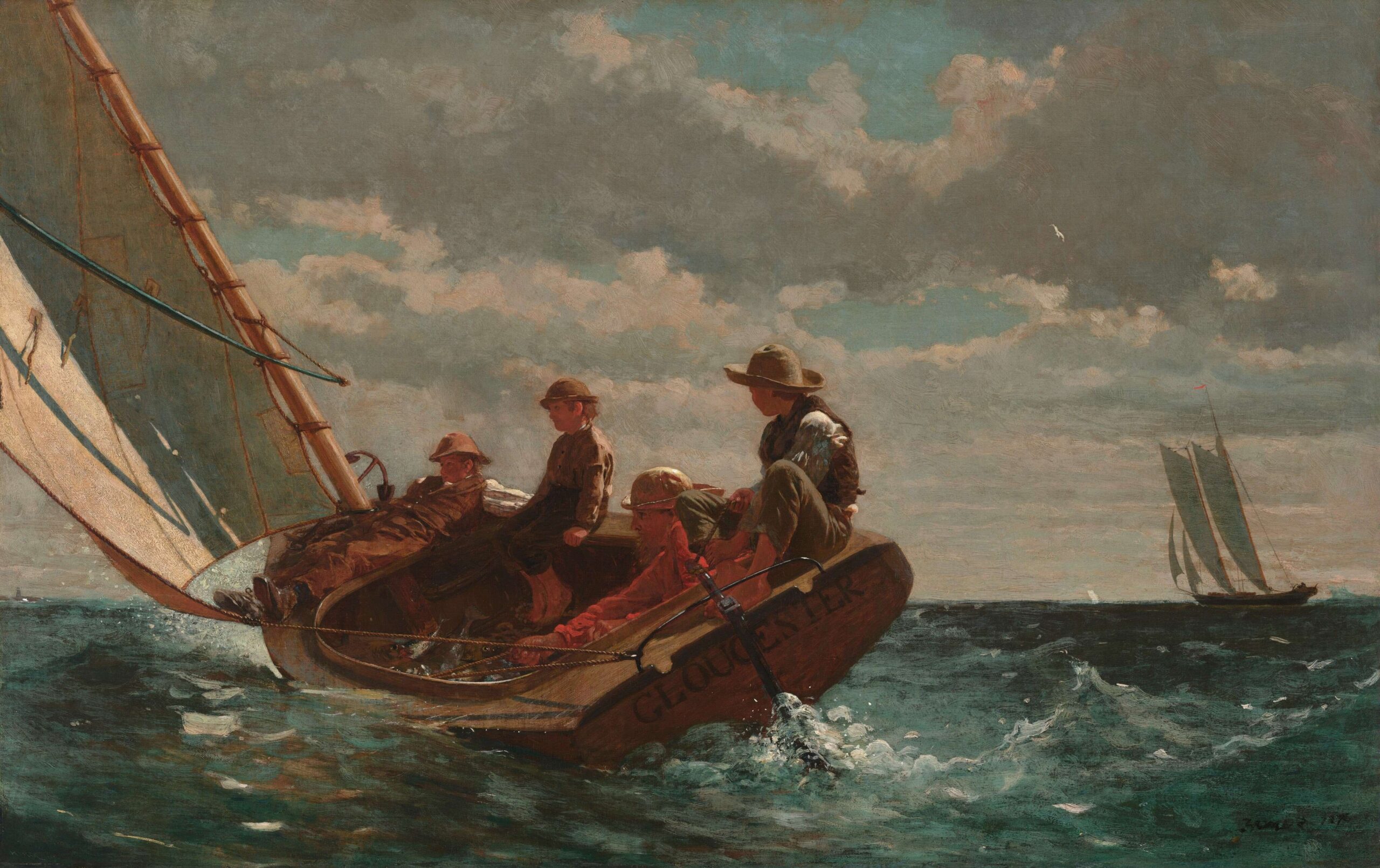 Cuadro de Winslow Homer. 06844