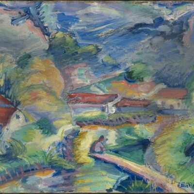 Painting by Preston Dickinson. 06855