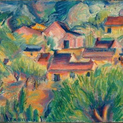 Painting by Preston Dickinson. 06856
