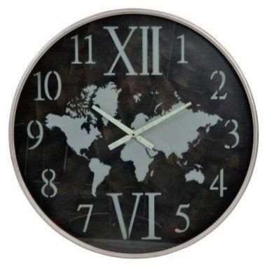 Map wall clock 06932