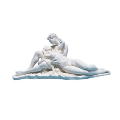 Figure of a reclining couple. 07169
