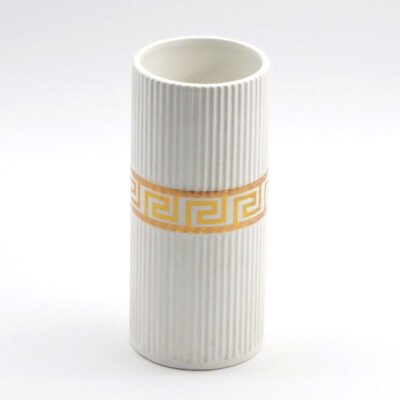 Beige ceramic vase. 03792