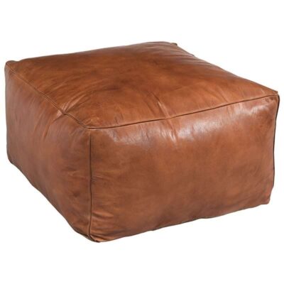 SEBAS 531 LEATHER POUF