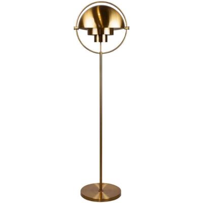 Dorotea multi-position gold designer floor lamp. 01497
