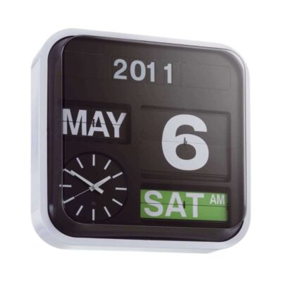 WALL CLOCK WITH CALENDAR